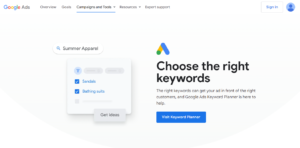 Google Keyword Planner