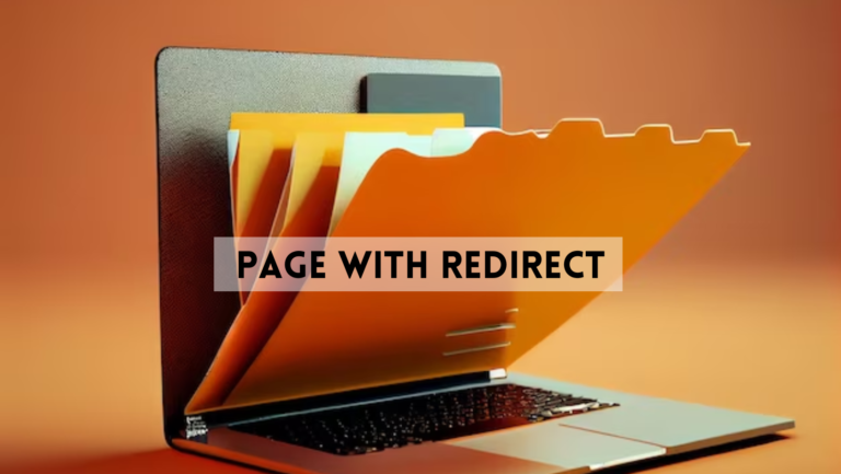 How To Fix “Page with redirect” in Google Search Console?